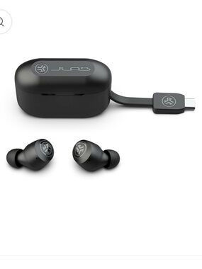 JLab GO POP+ True Wireless Earbuds - Black